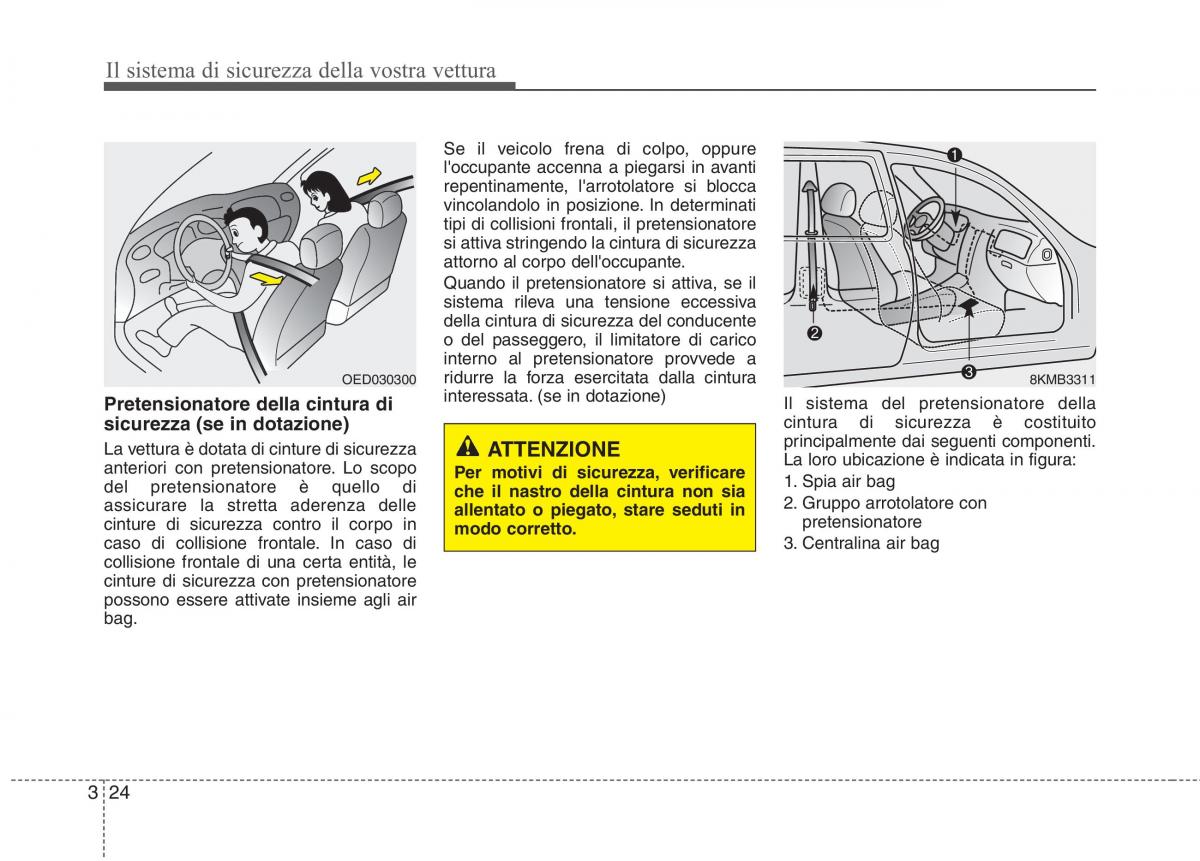 KIA Picanto II 2 manuale del proprietario / page 41