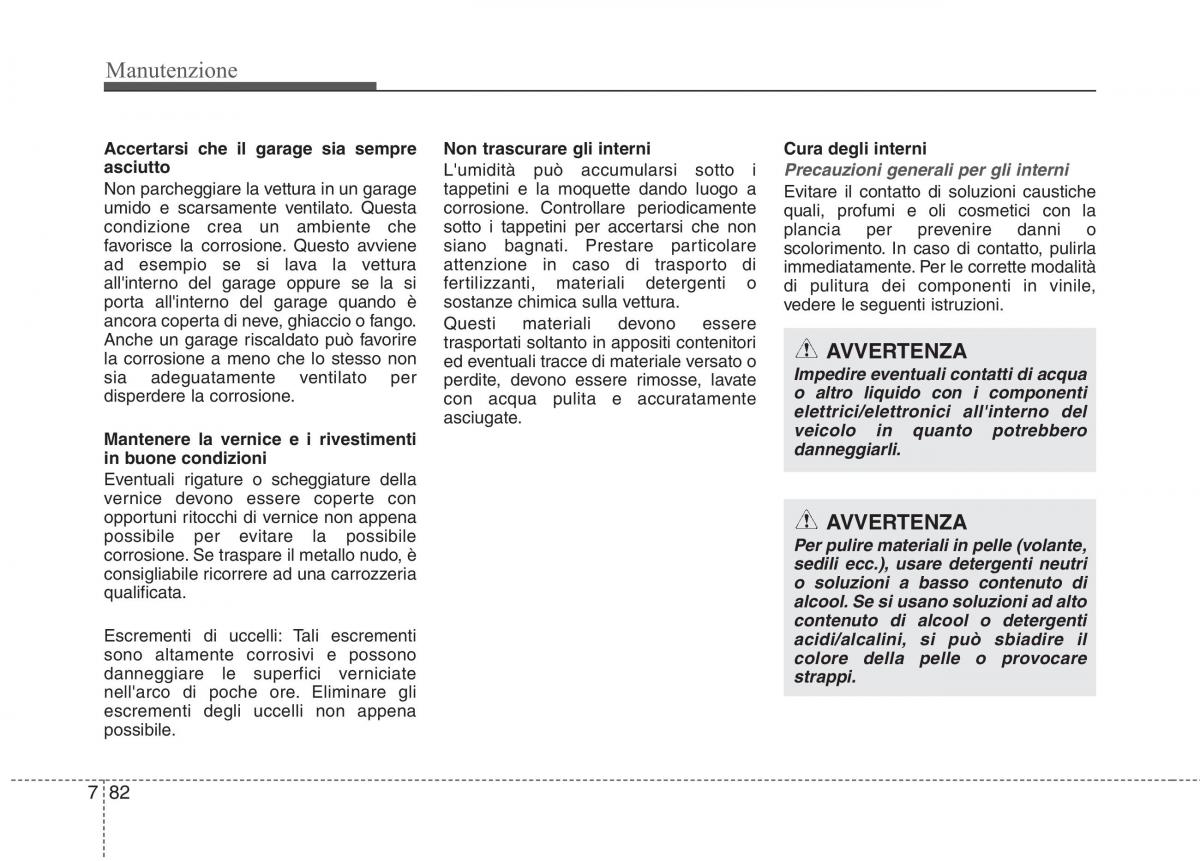 KIA Picanto II 2 manuale del proprietario / page 410