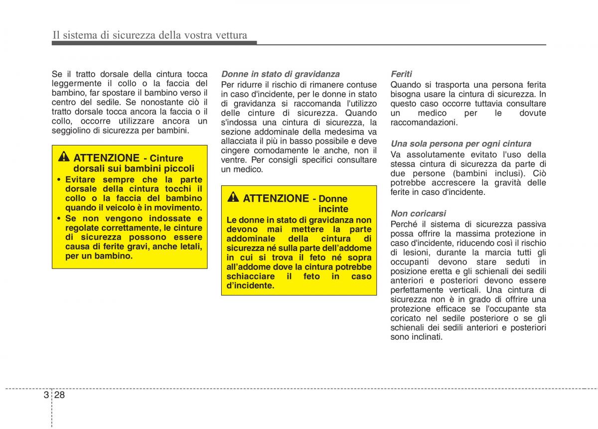 KIA Picanto II 2 manuale del proprietario / page 45