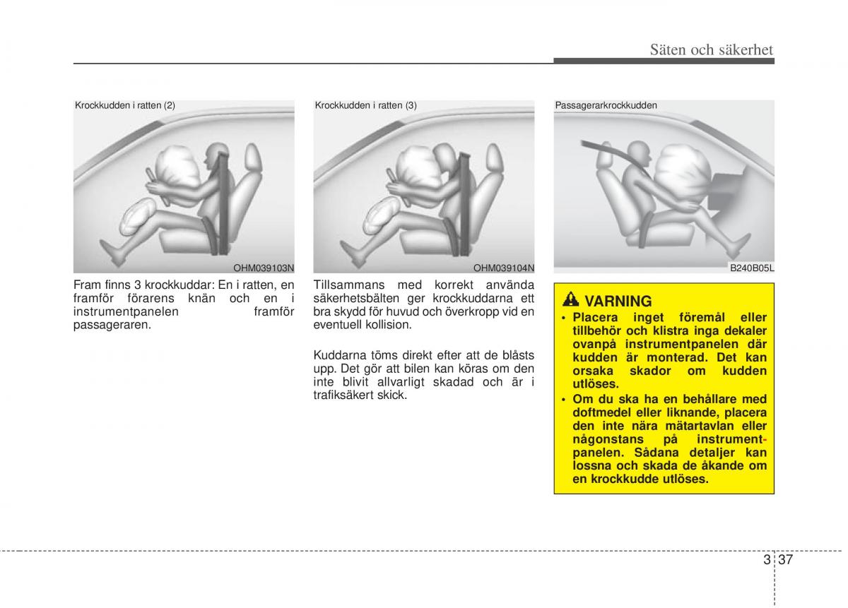 KIA Picanto II 2 instruktionsbok / page 57