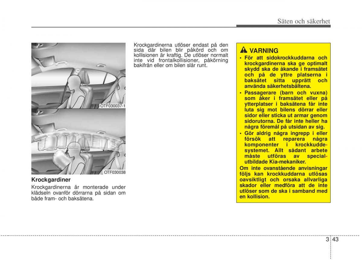 KIA Picanto II 2 instruktionsbok / page 63