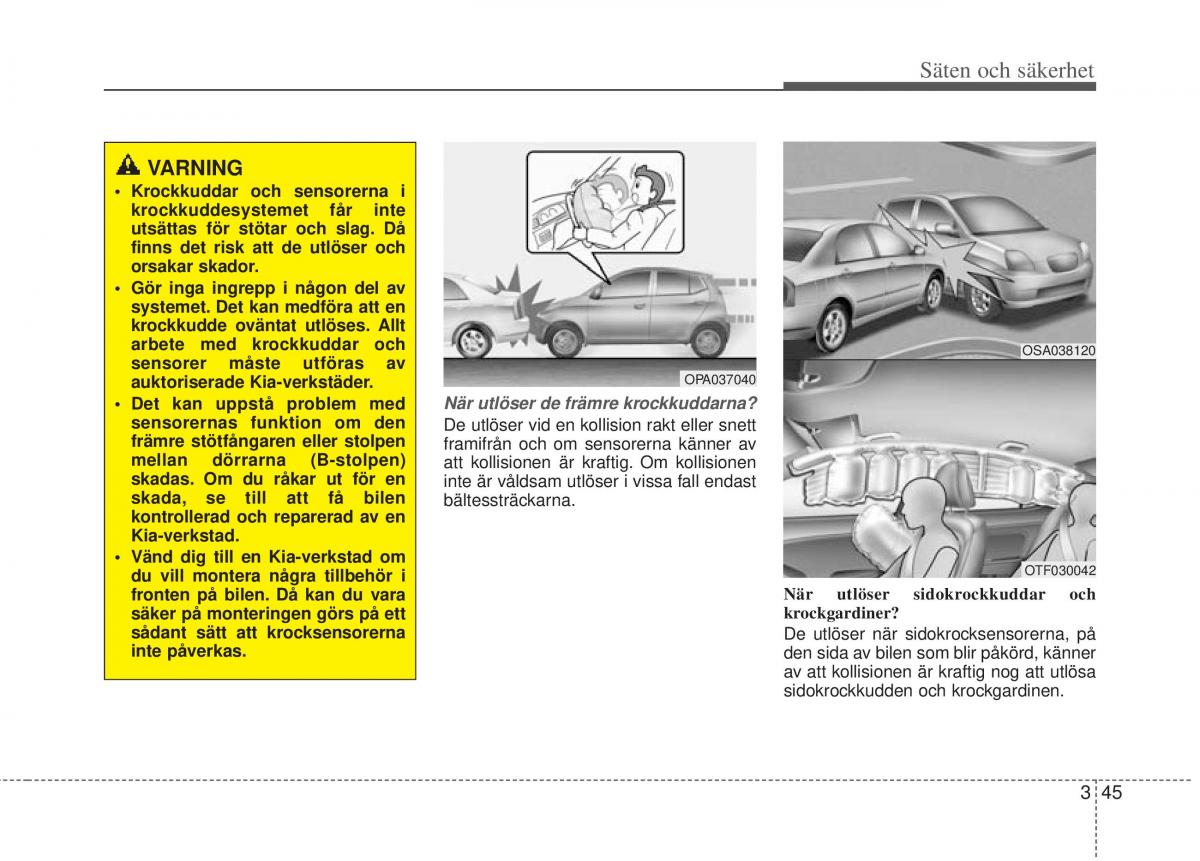 KIA Picanto II 2 instruktionsbok / page 65