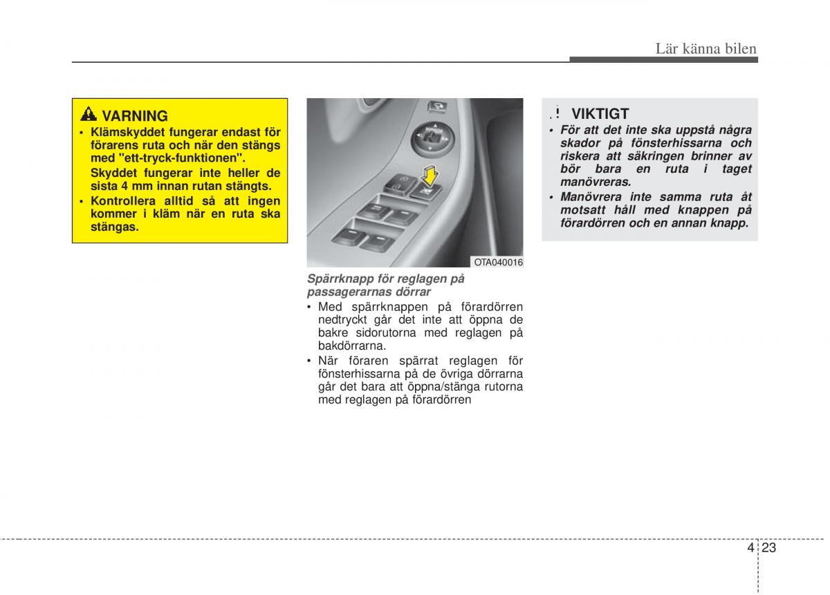 KIA Picanto II 2 instruktionsbok / page 93