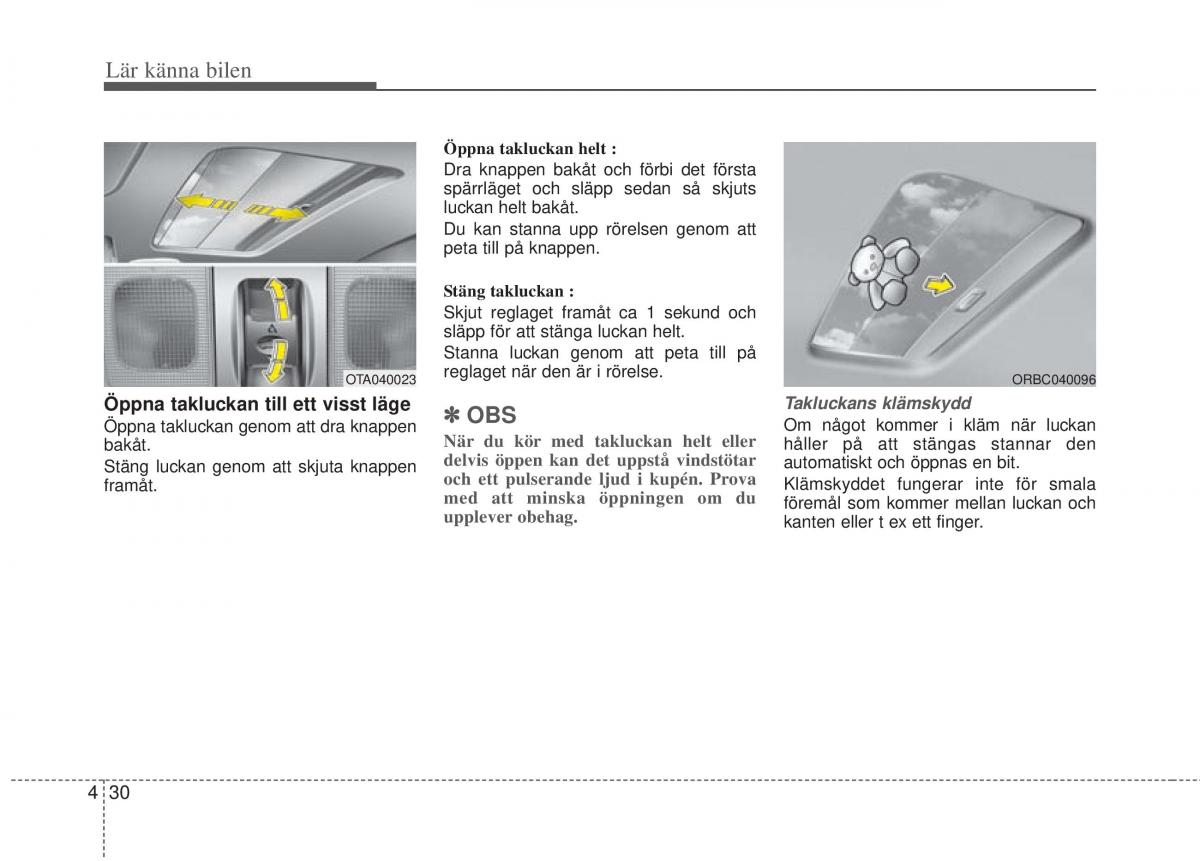 KIA Picanto II 2 instruktionsbok / page 100