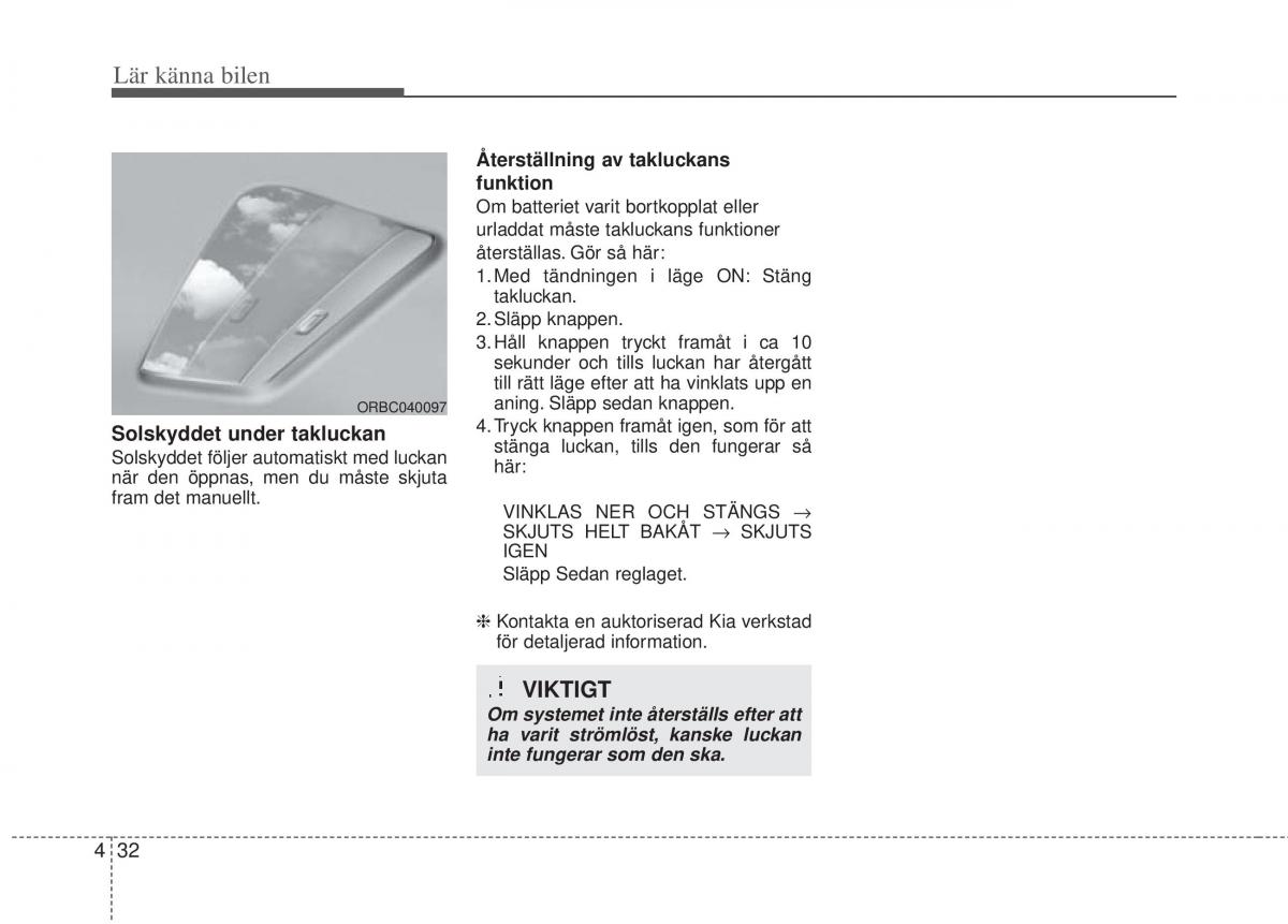 KIA Picanto II 2 instruktionsbok / page 102