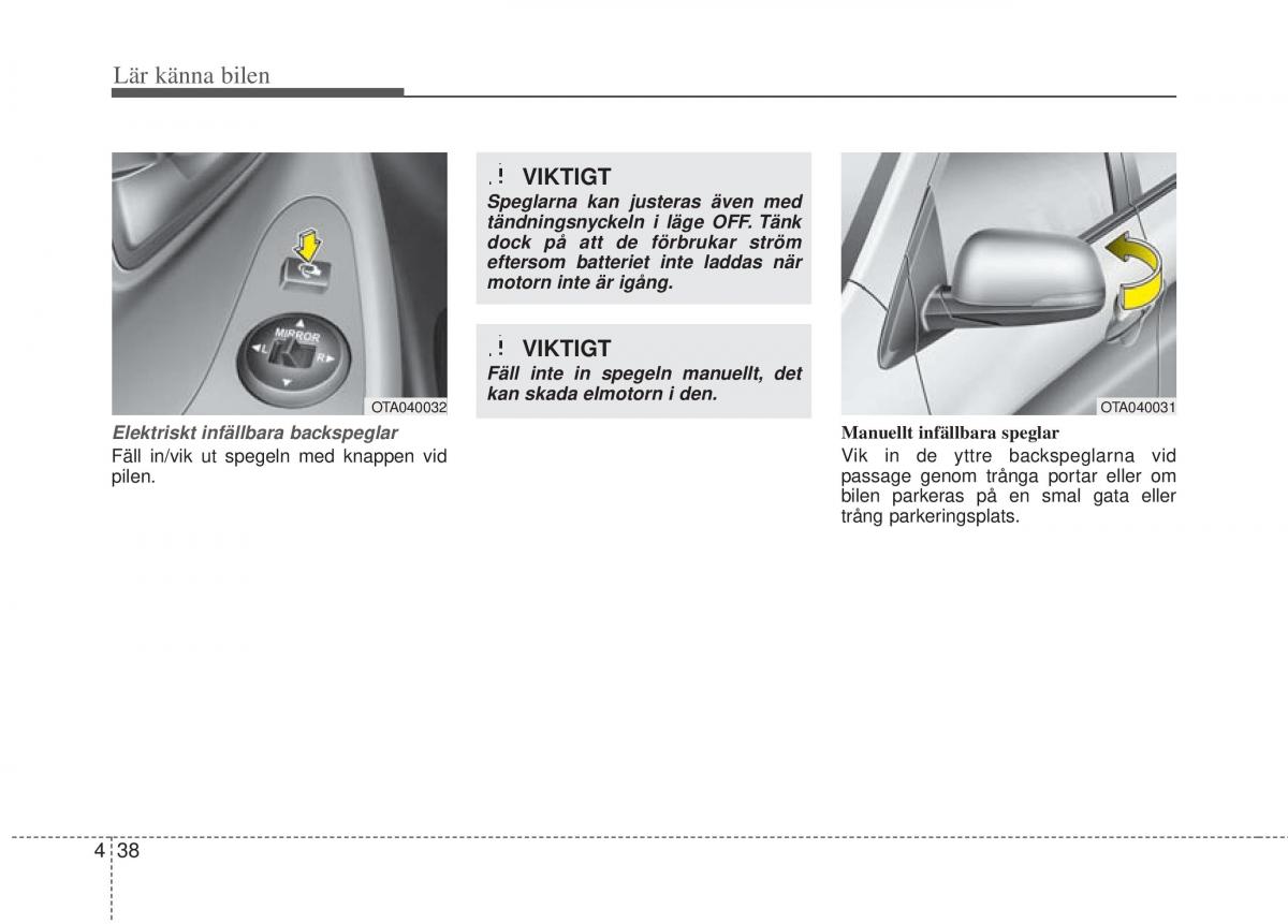 KIA Picanto II 2 instruktionsbok / page 108