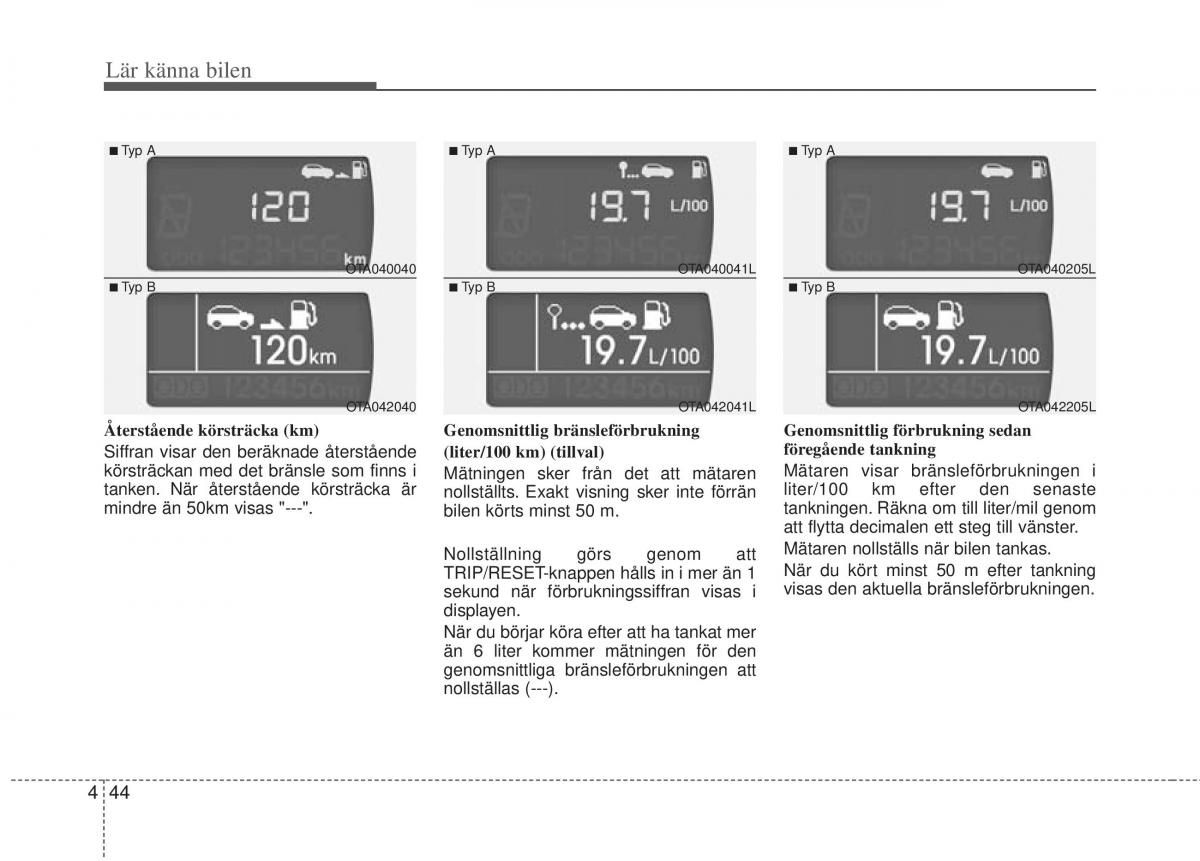 KIA Picanto II 2 instruktionsbok / page 114