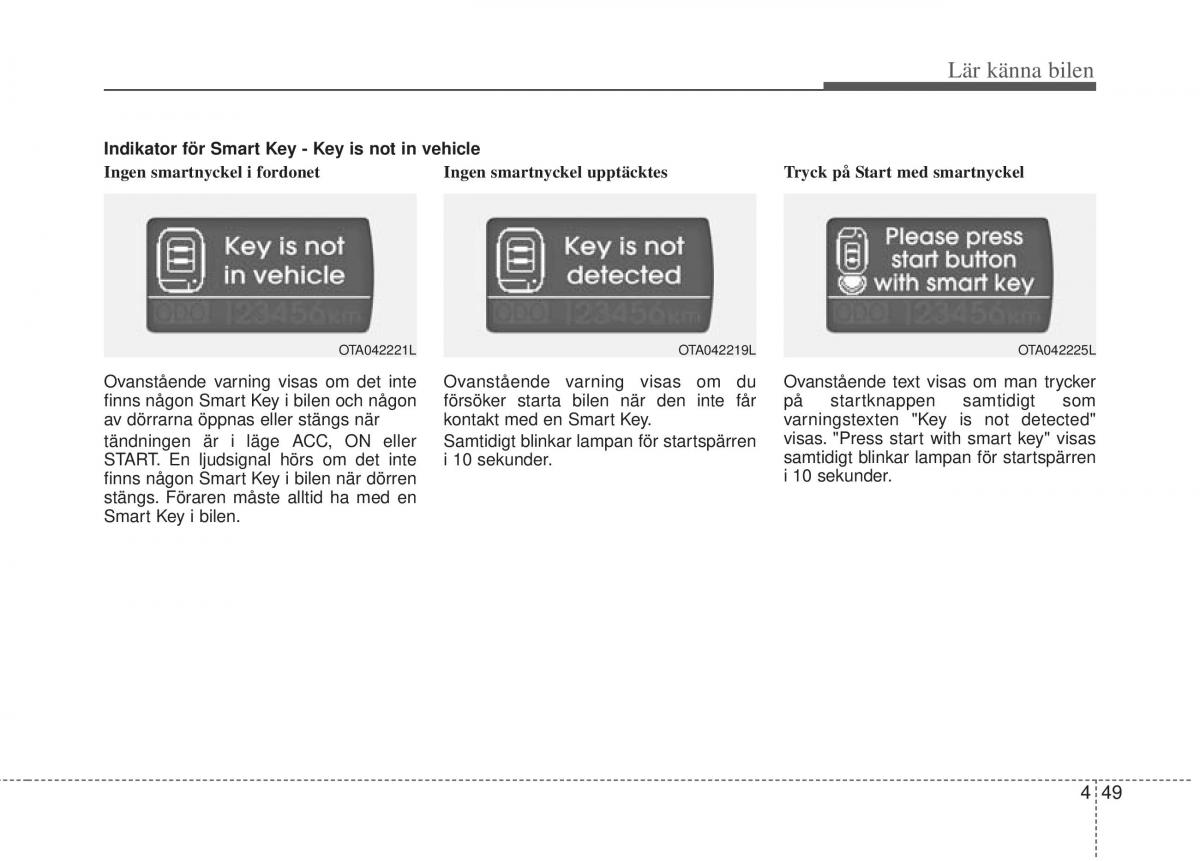 KIA Picanto II 2 instruktionsbok / page 119