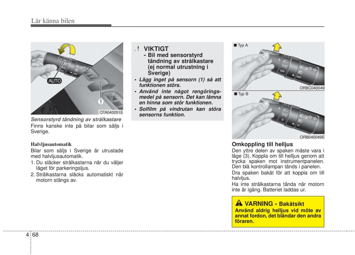 KIA Picanto II 2 instruktionsbok / page 138