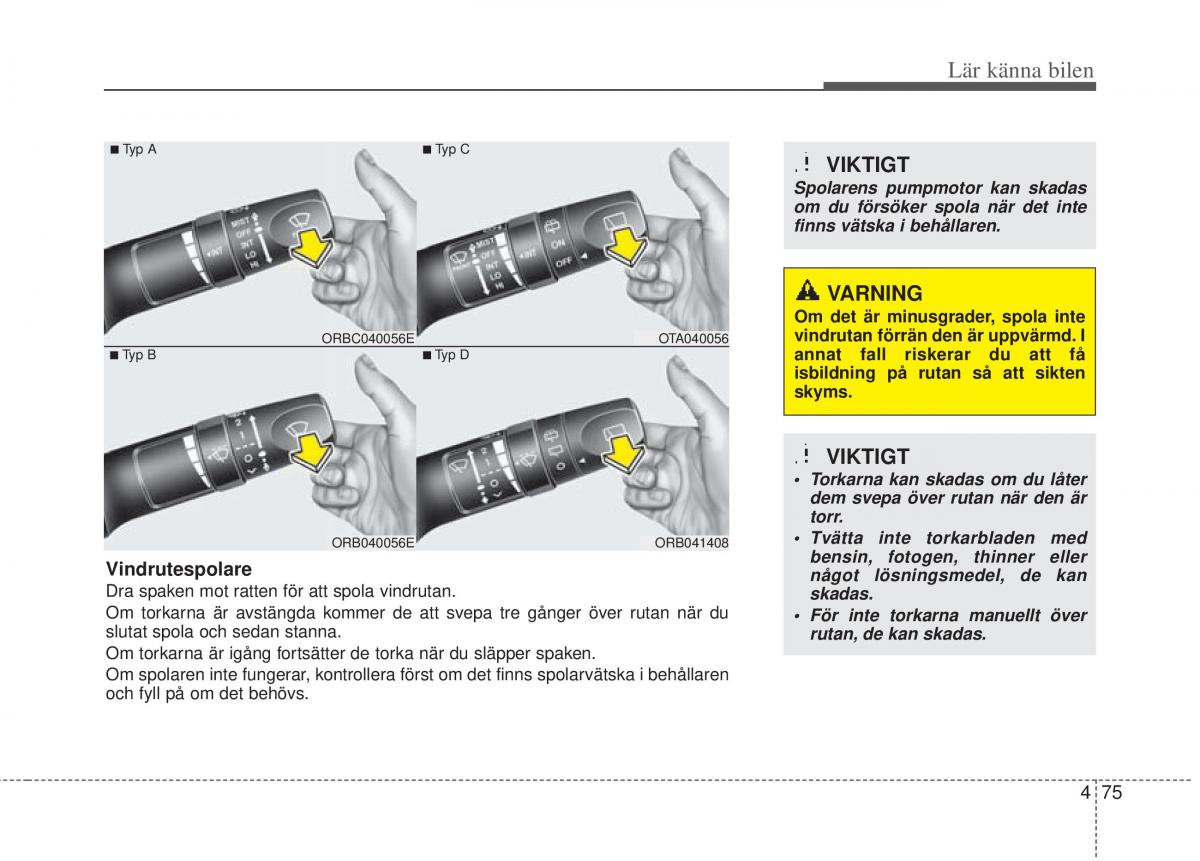 KIA Picanto II 2 instruktionsbok / page 145