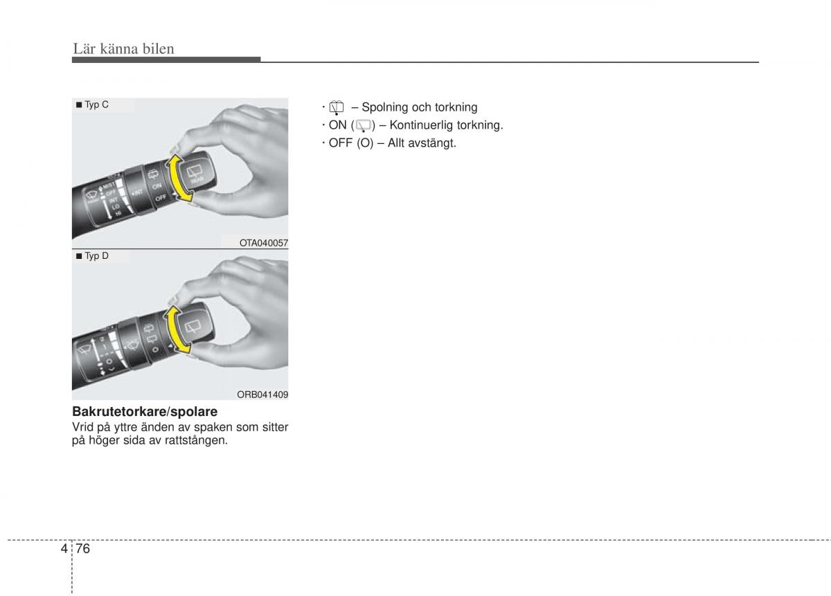 KIA Picanto II 2 instruktionsbok / page 146