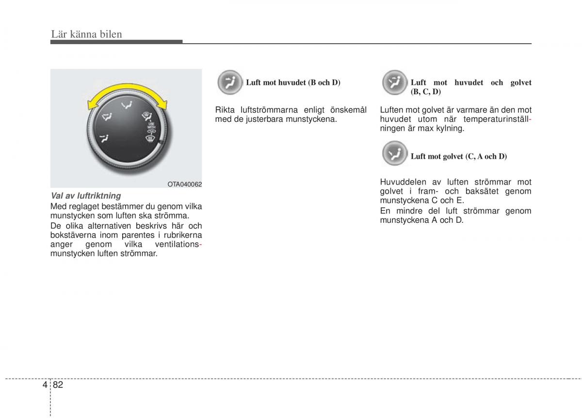 KIA Picanto II 2 instruktionsbok / page 152