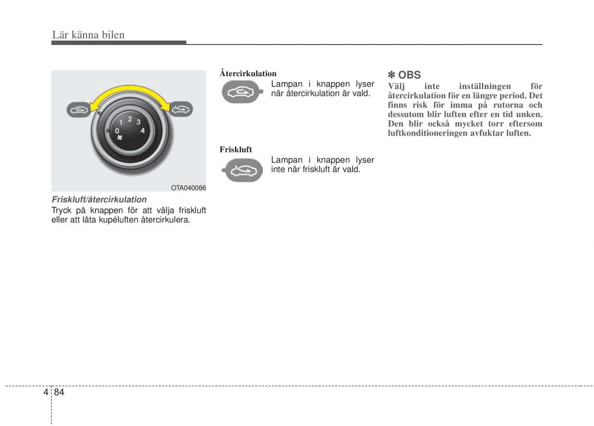 KIA Picanto II 2 instruktionsbok / page 154