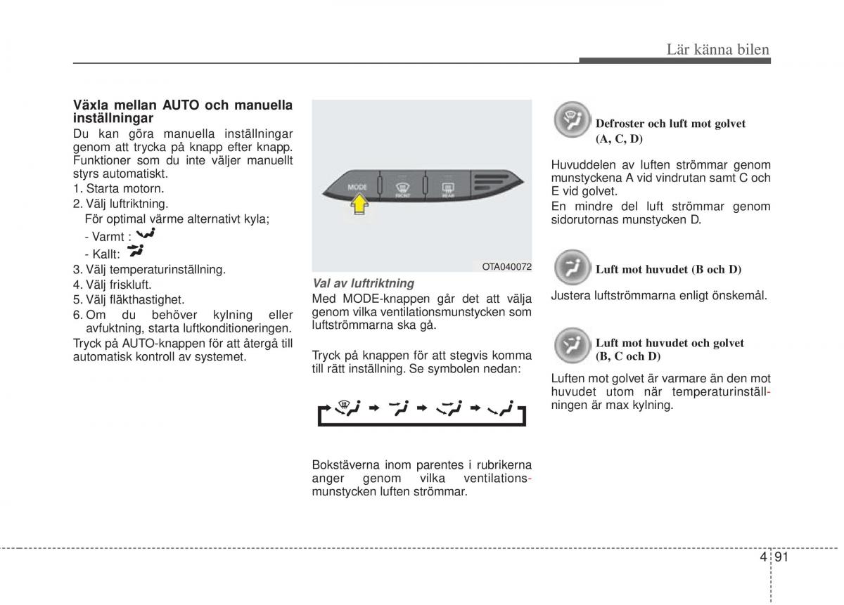 KIA Picanto II 2 instruktionsbok / page 161