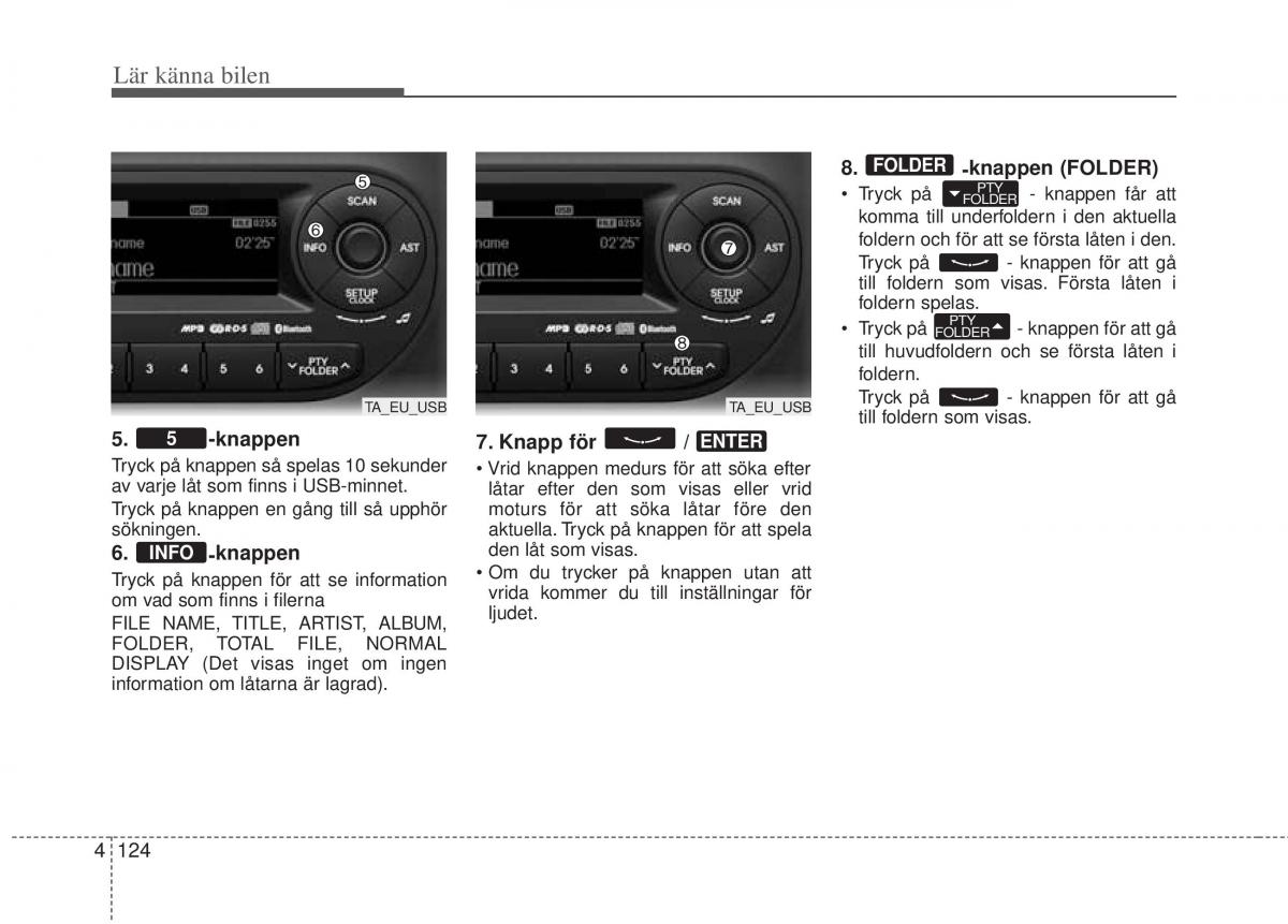 KIA Picanto II 2 instruktionsbok / page 194