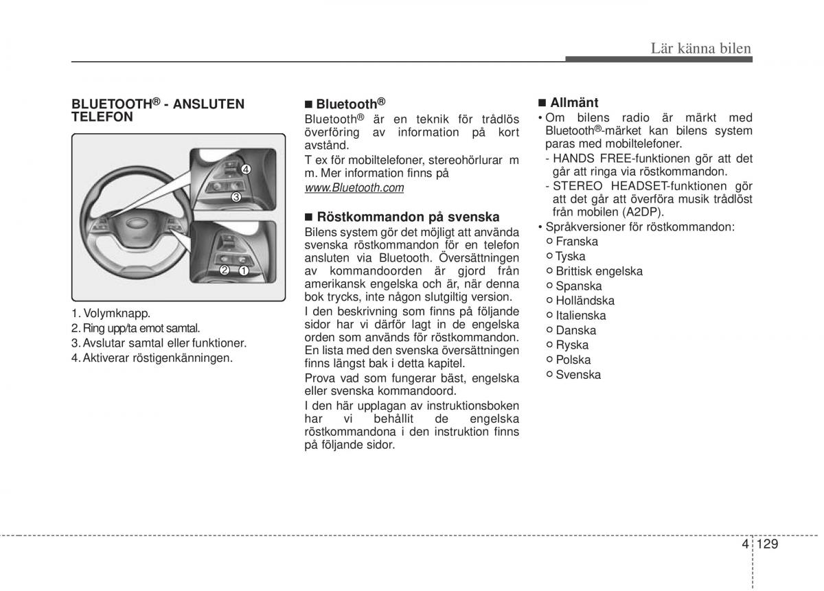 KIA Picanto II 2 instruktionsbok / page 199