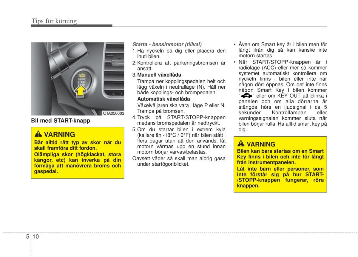 KIA Picanto II 2 instruktionsbok / page 219