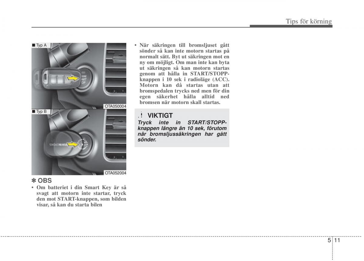 KIA Picanto II 2 instruktionsbok / page 220