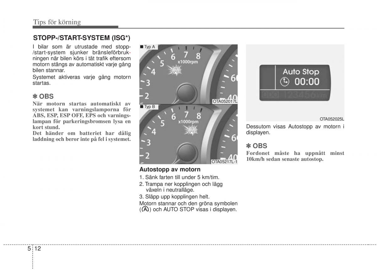 KIA Picanto II 2 instruktionsbok / page 221