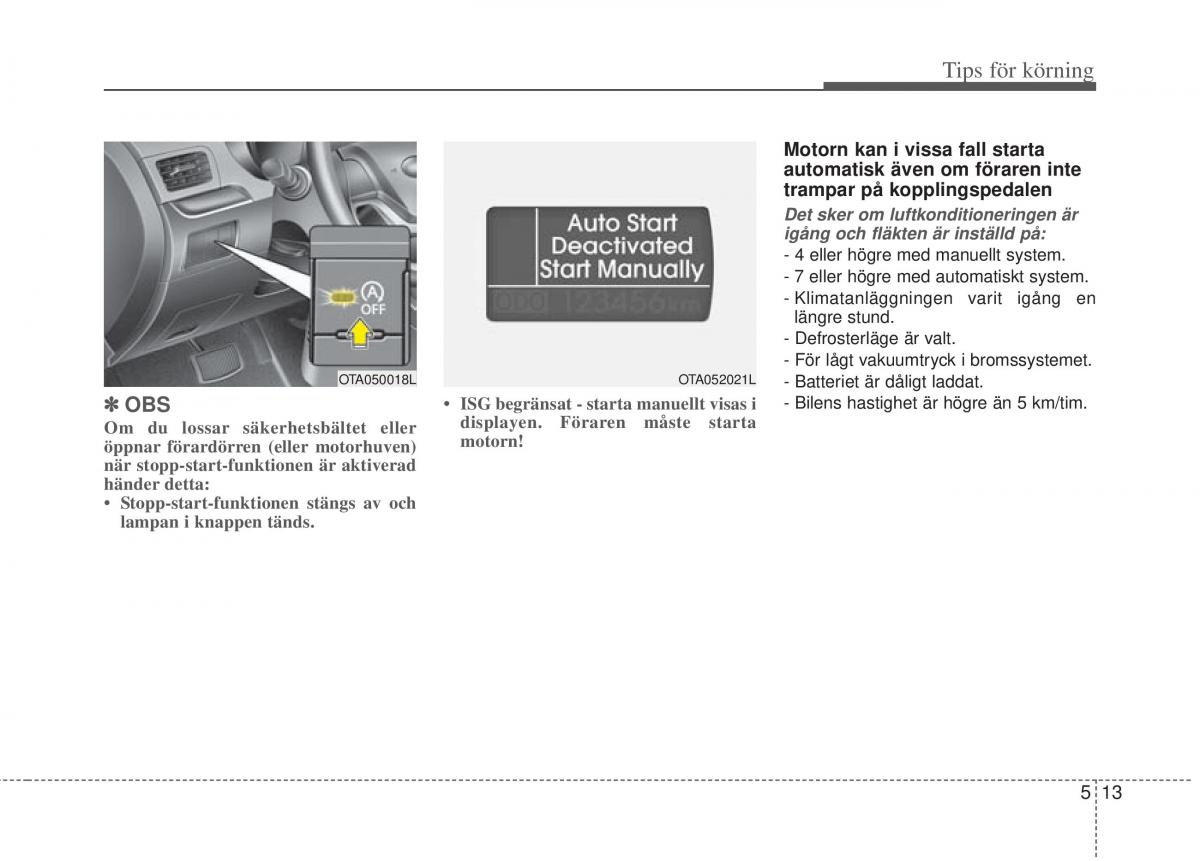 KIA Picanto II 2 instruktionsbok / page 222