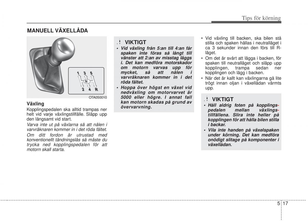 KIA Picanto II 2 instruktionsbok / page 226