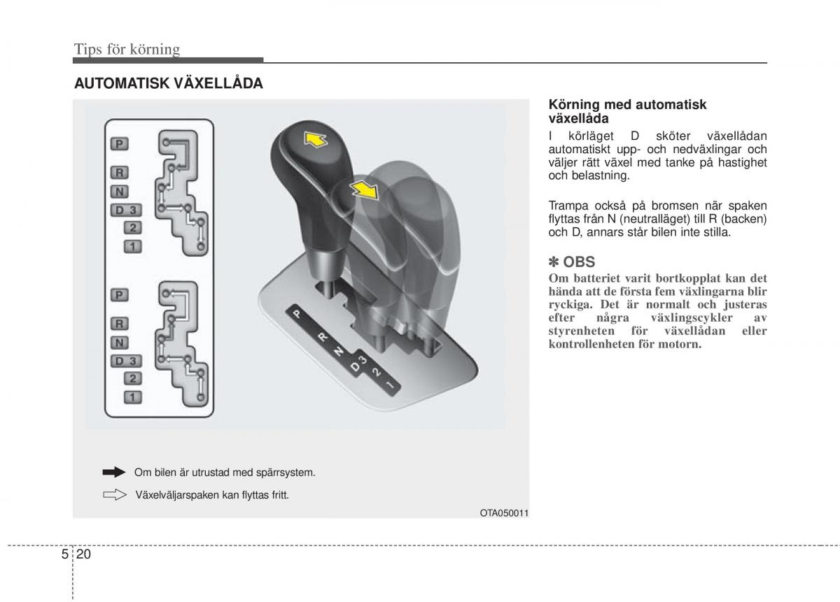 KIA Picanto II 2 instruktionsbok / page 229