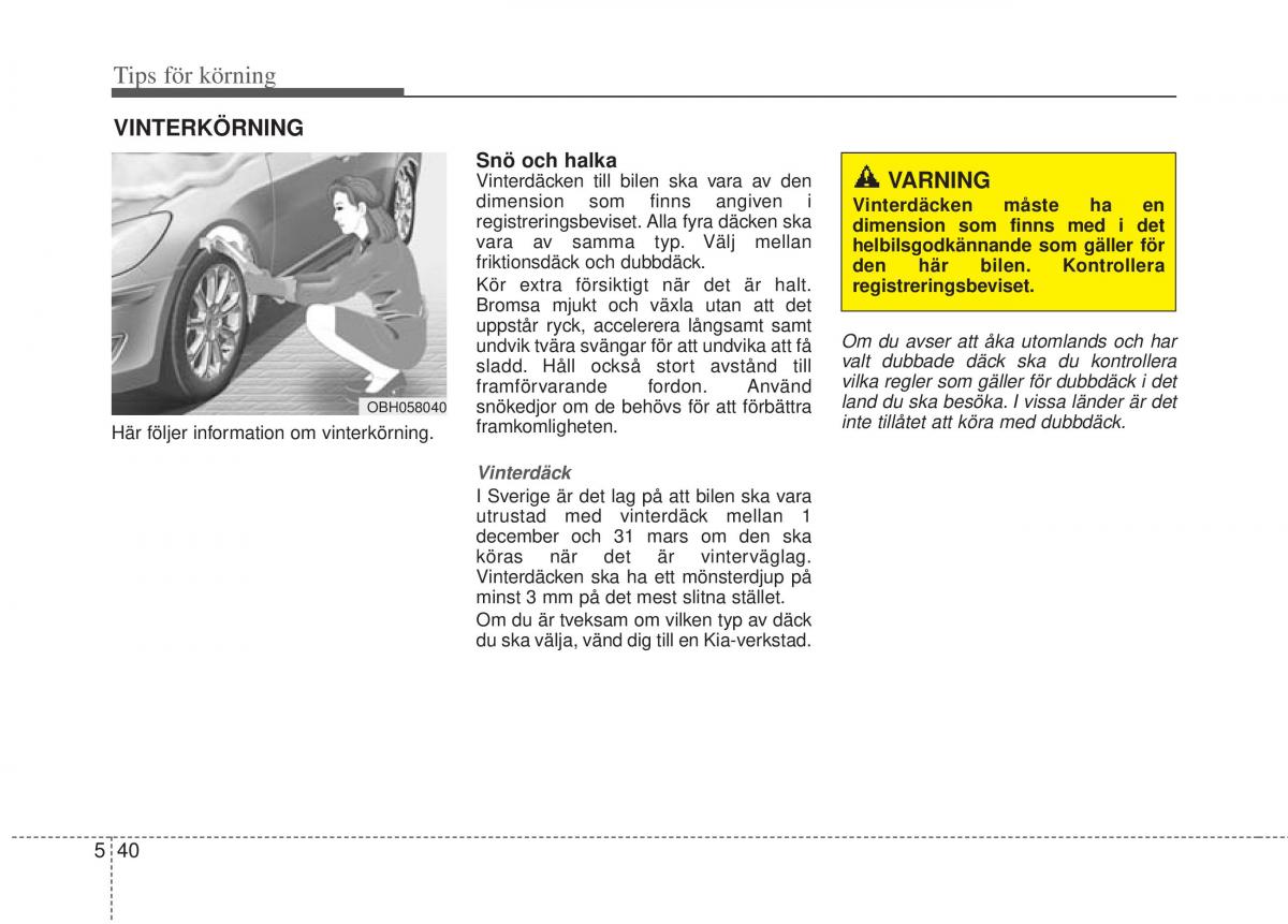 KIA Picanto II 2 instruktionsbok / page 249