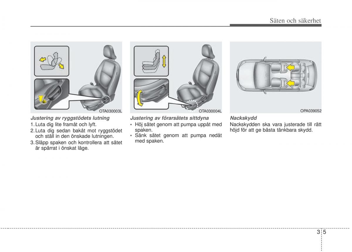 KIA Picanto II 2 instruktionsbok / page 25