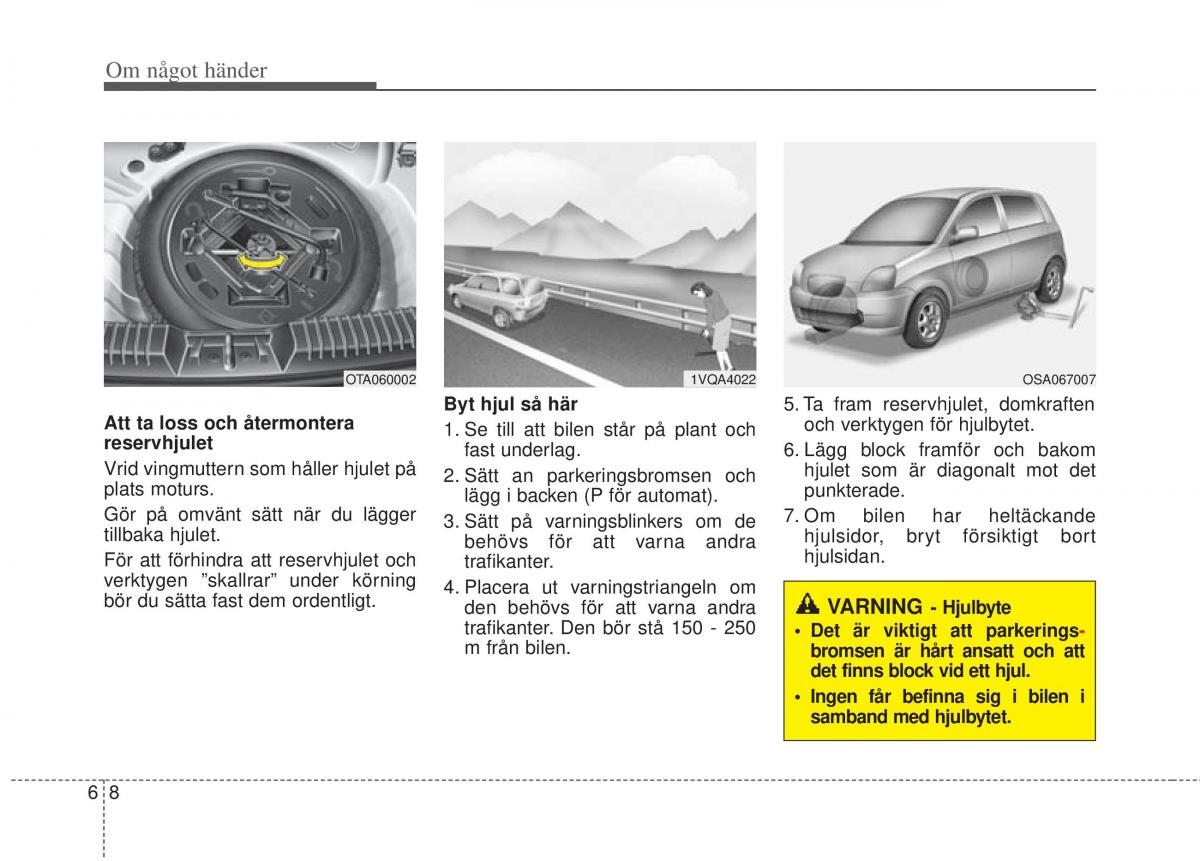 KIA Picanto II 2 instruktionsbok / page 269