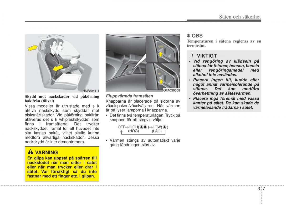 KIA Picanto II 2 instruktionsbok / page 27