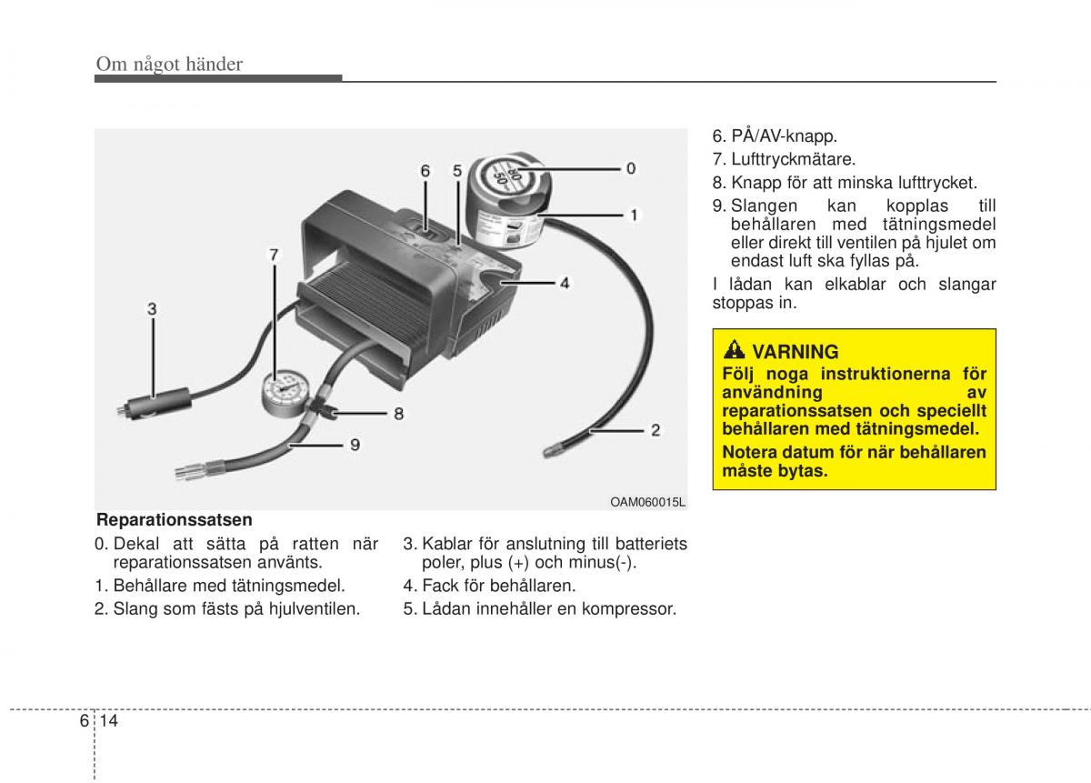 KIA Picanto II 2 instruktionsbok / page 275