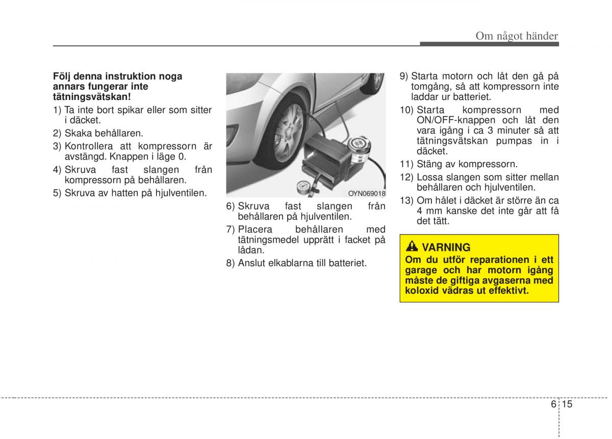 KIA Picanto II 2 instruktionsbok / page 276