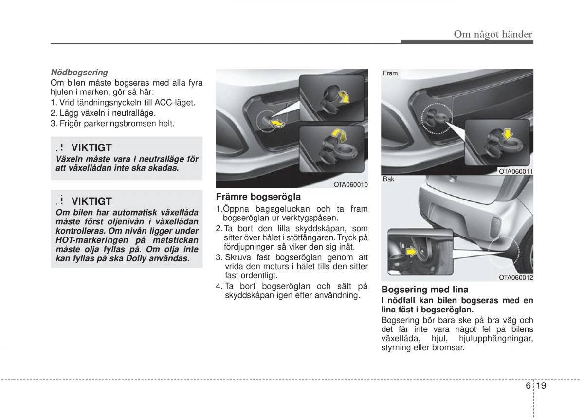 KIA Picanto II 2 instruktionsbok / page 280