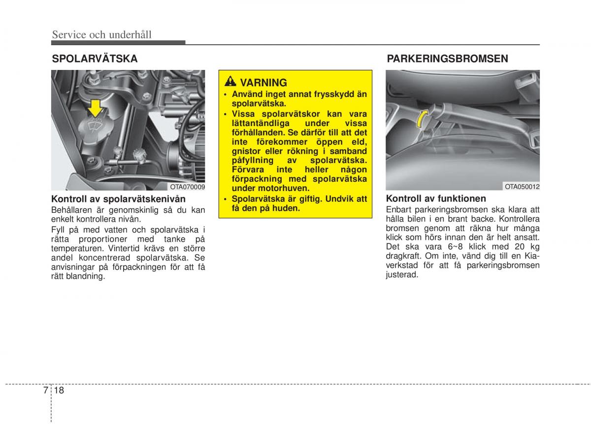 KIA Picanto II 2 instruktionsbok / page 300