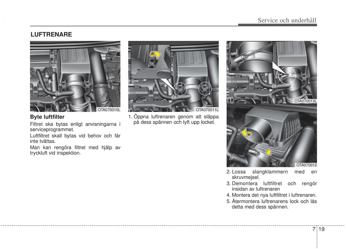 KIA Picanto II 2 instruktionsbok / page 301