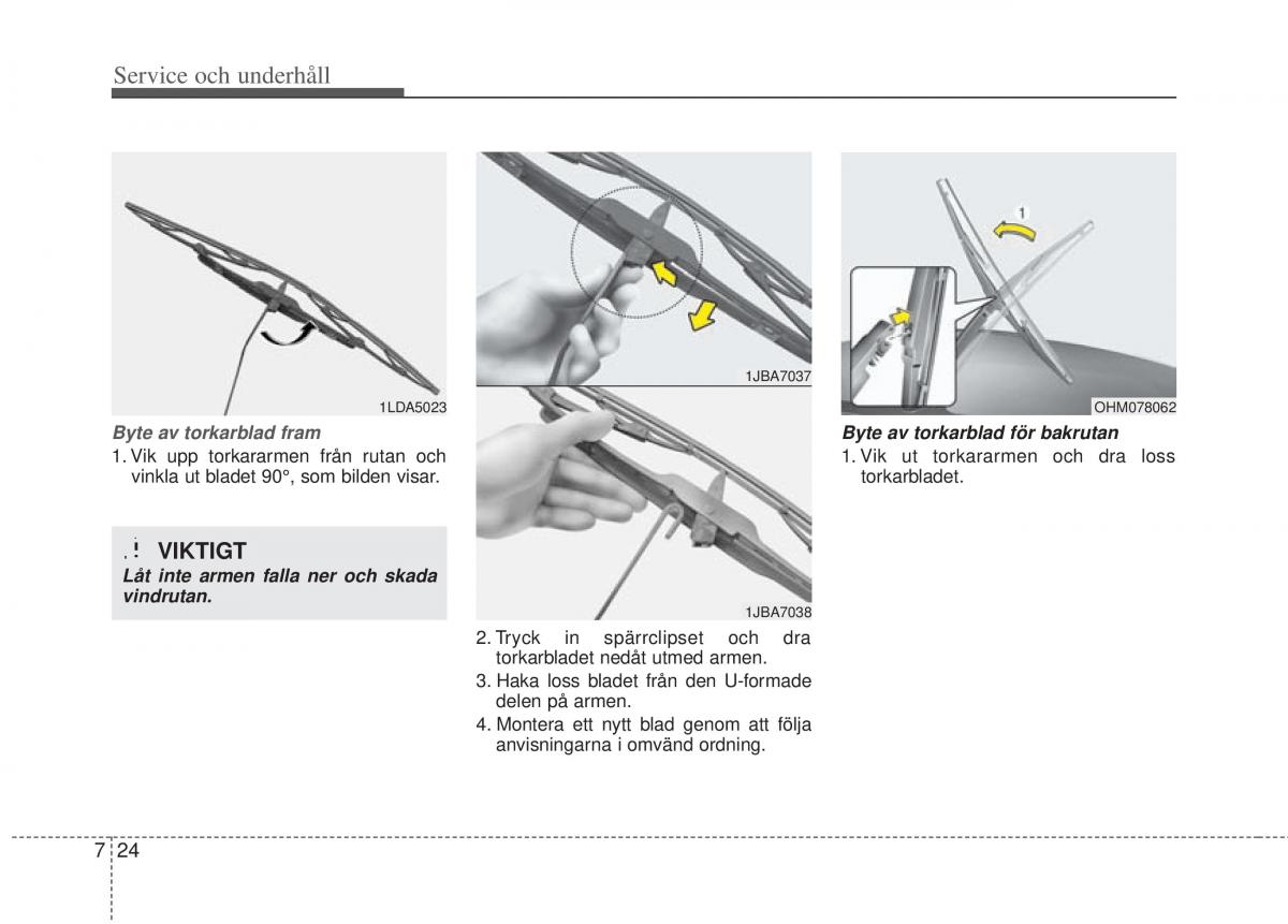 KIA Picanto II 2 instruktionsbok / page 306