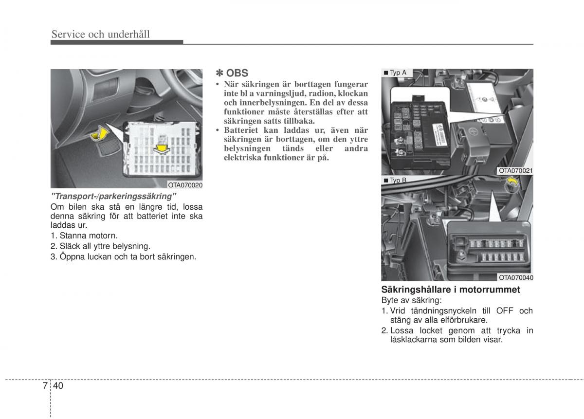 KIA Picanto II 2 instruktionsbok / page 322