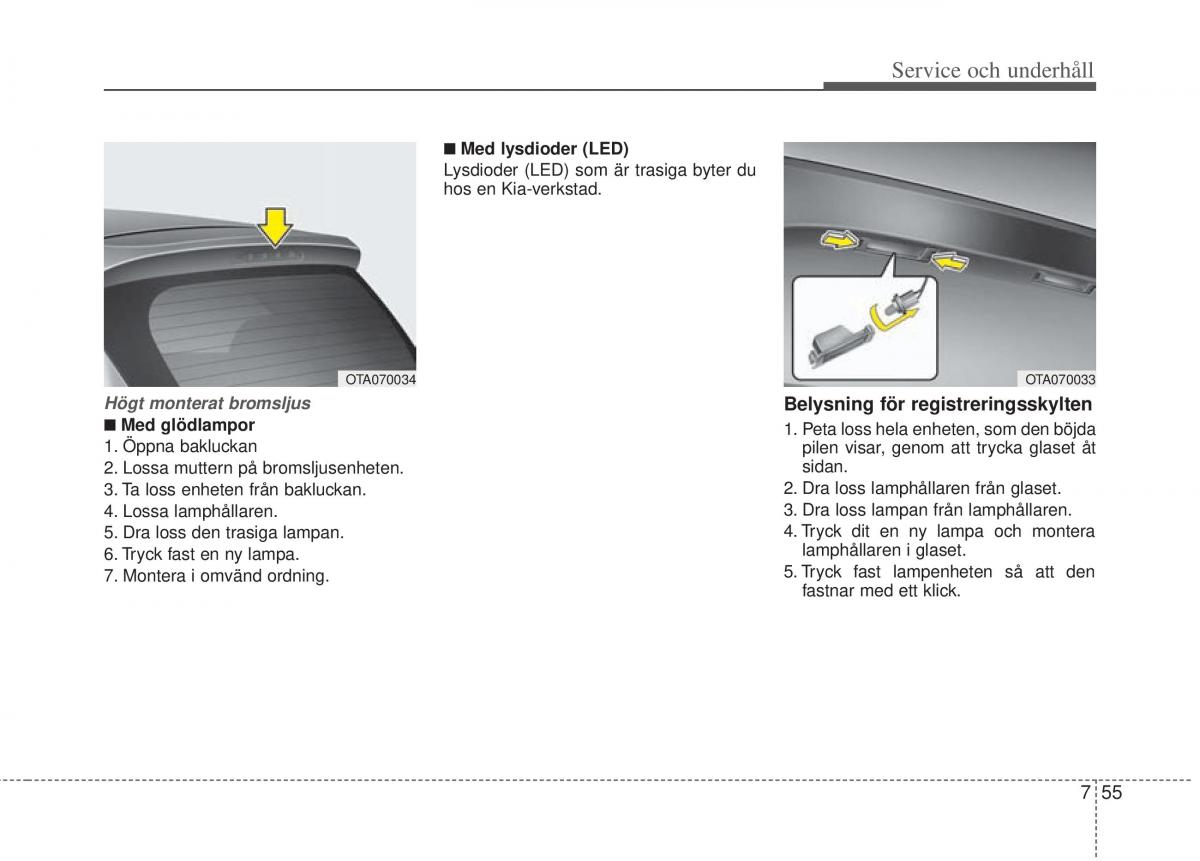 KIA Picanto II 2 instruktionsbok / page 337