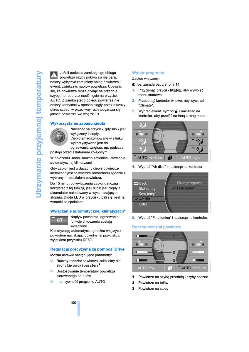 BMW 7 E65 E66 E67 instrukcja obslugi / page 102