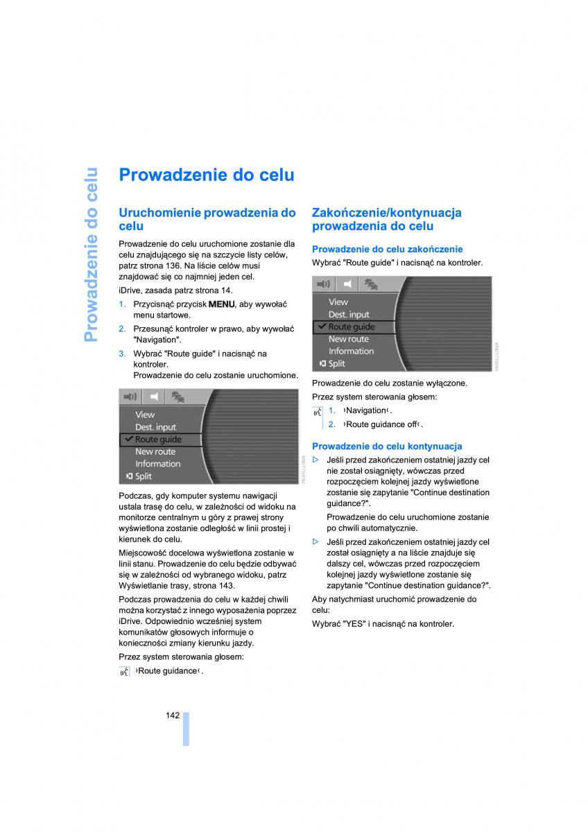 BMW 7 E65 E66 E67 instrukcja obslugi / page 144