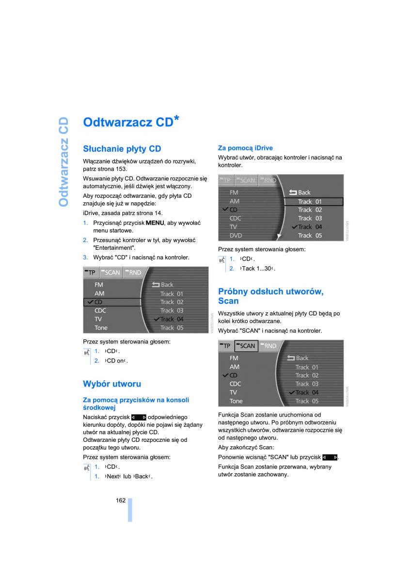 BMW 7 E65 E66 E67 instrukcja obslugi / page 164