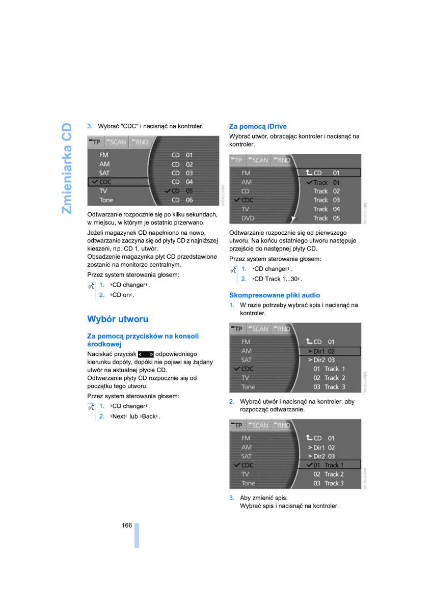 BMW 7 E65 E66 E67 instrukcja obslugi / page 168