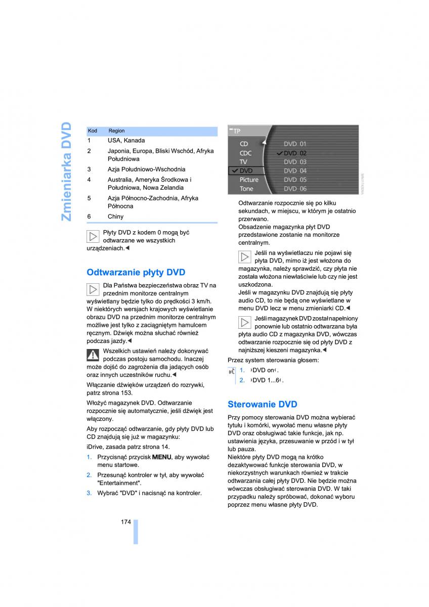 BMW 7 E65 E66 E67 instrukcja obslugi / page 176