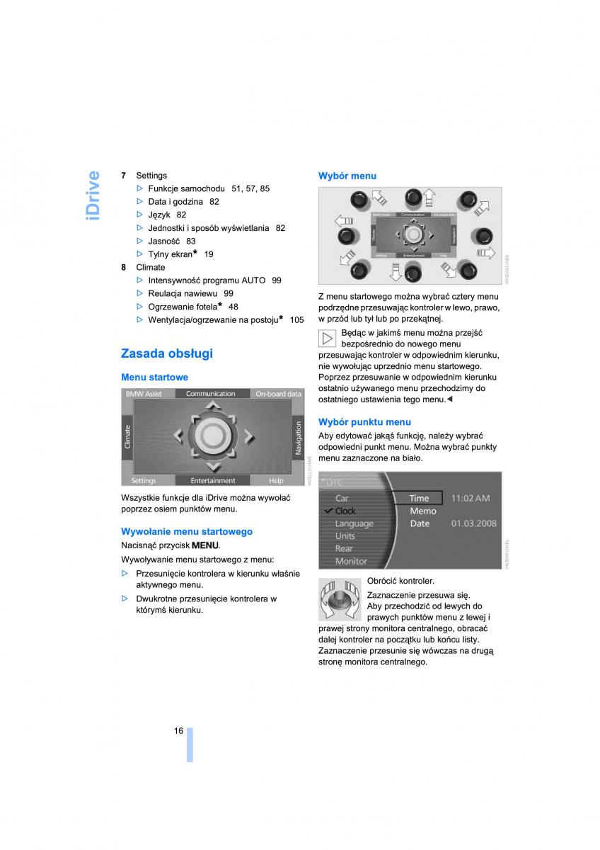 BMW 7 E65 E66 E67 instrukcja obslugi / page 18