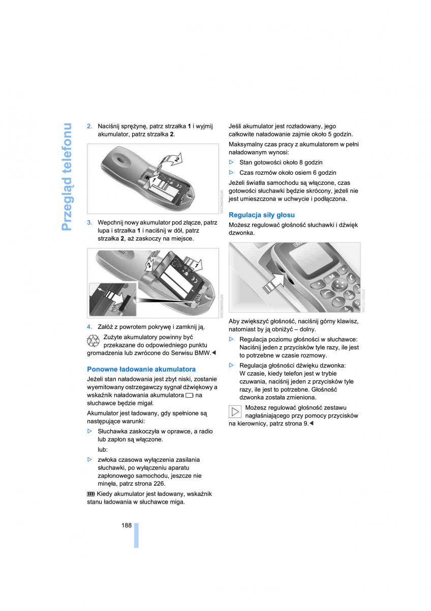 BMW 7 E65 E66 E67 instrukcja obslugi / page 190