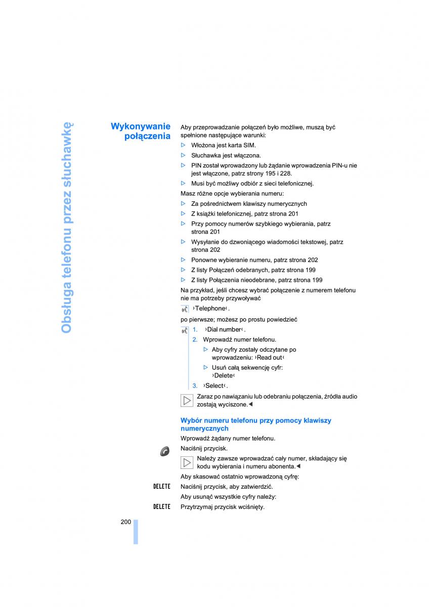 BMW 7 E65 E66 E67 instrukcja obslugi / page 202