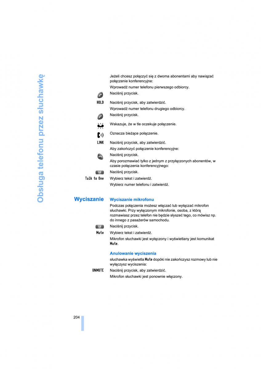 BMW 7 E65 E66 E67 instrukcja obslugi / page 206