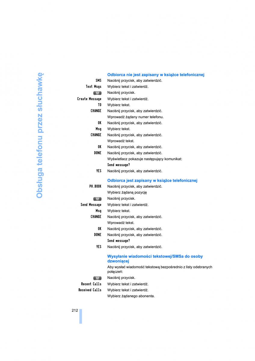 BMW 7 E65 E66 E67 instrukcja obslugi / page 214