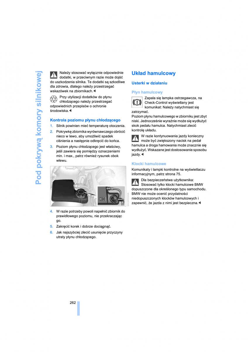 BMW 7 E65 E66 E67 instrukcja obslugi / page 264