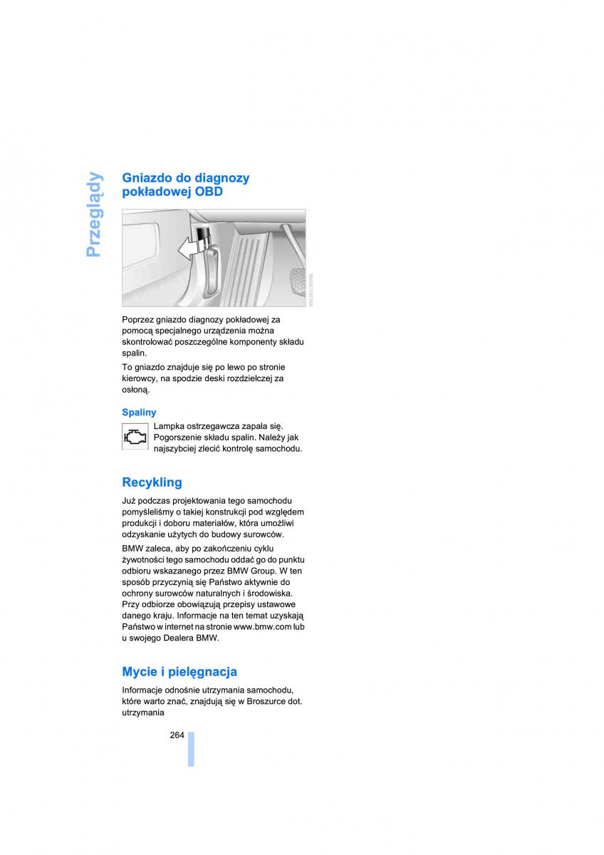 BMW 7 E65 E66 E67 instrukcja obslugi / page 266